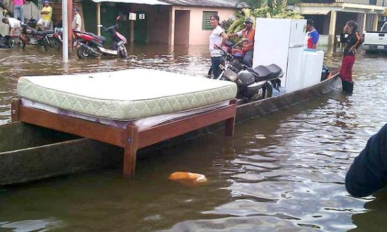 Así Se Viven Las Inundaciones En Apure, Táchira Y Trujillo