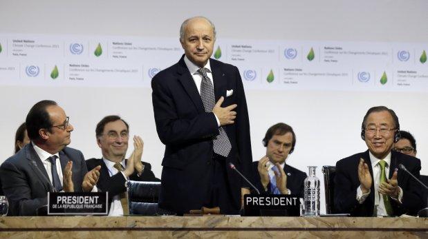 COP21: Laurent Fabius Presentó Documento Para Acuerdo Climático
