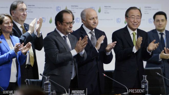 COP21: Aprueban Histórico Acuerdo Contra El Cambio Climático En La Cumbre De París