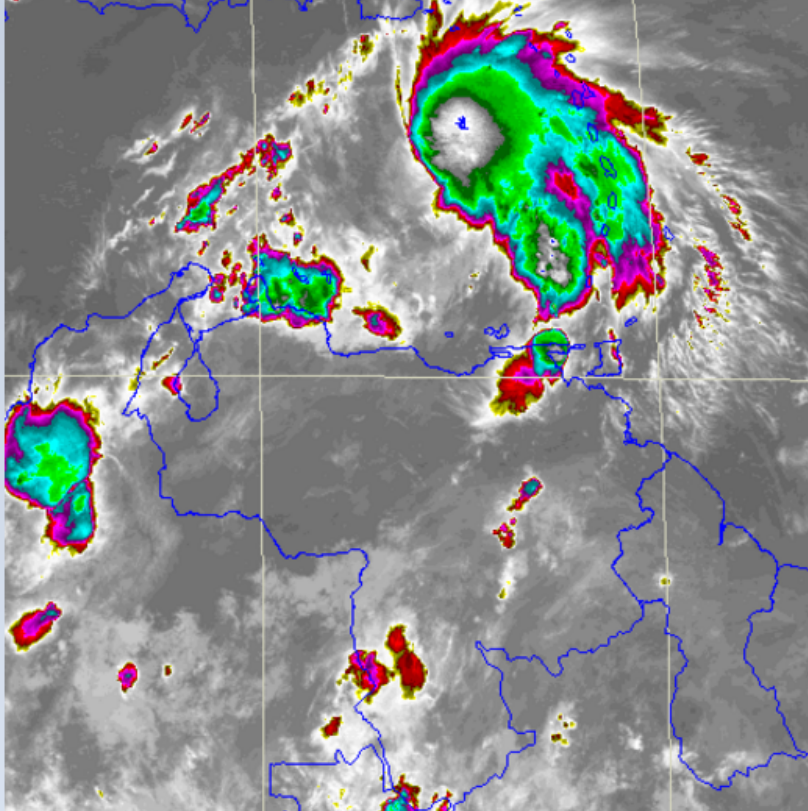 Pronóstico Meteorológico Y Desplazamiento De Tormenta Tropical «Matthew»