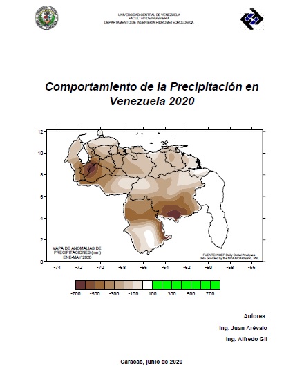 Comportamiento De La Precipitación En Venezuela Mayo 2020